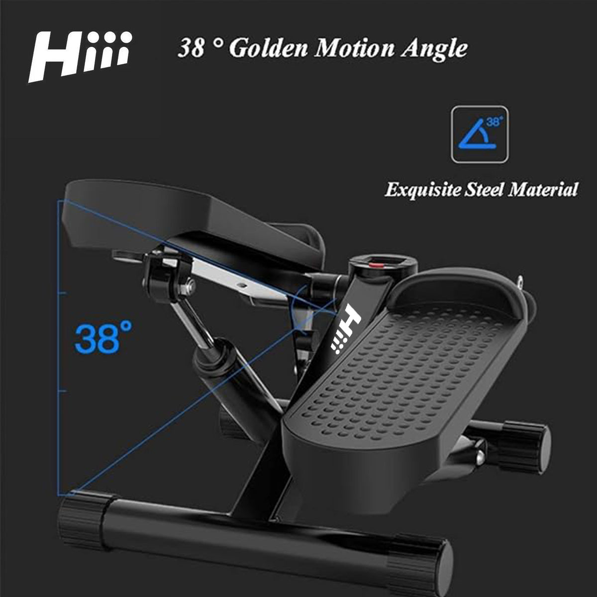 Mini Stepper With Resistance Band MYAVA FIT